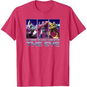 imageTransformers EarthSpark More Than Meets The Eye TShirtRed Heather