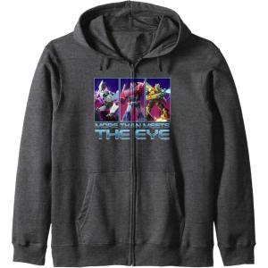 imageTransformers EarthSpark More Than Meets The Eye Zip HoodieDark Heather Grey