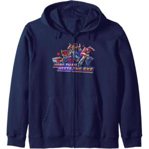 imageTransformers EarthSpark Optimus Prime More Than Zip HoodieNavy Blue