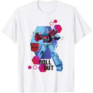 imageTransformers EarthSpark Optimus Prime Roll Out TShirtWhite