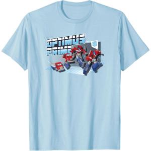 imageTransformers EarthSpark Optimus Prime Transformed TShirtBaby Blue
