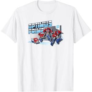 imageTransformers EarthSpark Optimus Prime Transformed TShirtWhite