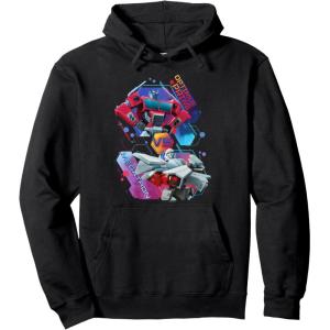imageTransformers EarthSpark Optimus Prime VS Megatron Pullover HoodieBlack