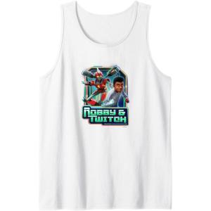 imageTransformers EarthSpark Robby ampamp Twitch Poster Tank TopWhite
