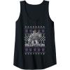 imageTransformers Christmas Megatron Ugly Sweater Tank TopBlack