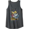 imageTransformers EarthSpark Autobots Got Bot Tank TopDark Heather Grey