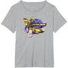 imageTransformers EarthSpark Bumblebee Badge TShirtHeather Grey