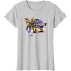 imageTransformers EarthSpark Bumblebee Badge TShirtSilver Grey