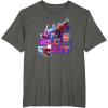 imageTransformers EarthSpark Optimus Prime Leader Pose TShirtAsphalt Grey