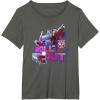 imageTransformers EarthSpark Optimus Prime Leader Pose TShirtAsphalt Grey