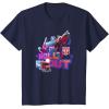 imageTransformers EarthSpark Optimus Prime Leader Pose TShirtNavy Blue