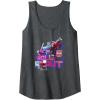 imageTransformers EarthSpark Optimus Prime Leader Pose Tank TopDark Heather Grey