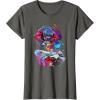 imageTransformers EarthSpark Optimus Prime VS Megatron TShirtAsphalt Grey