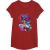 imageTransformers EarthSpark Optimus Prime VS Megatron TShirtCranberry Red