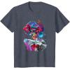 imageTransformers EarthSpark Optimus Prime VS Megatron TShirtHeather Blue