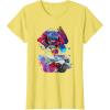 imageTransformers EarthSpark Optimus Prime VS Megatron TShirtLemon Yellow