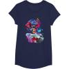 imageTransformers EarthSpark Optimus Prime VS Megatron TShirtNavy Blue