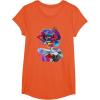 imageTransformers EarthSpark Optimus Prime VS Megatron TShirtOrange