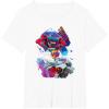 imageTransformers EarthSpark Optimus Prime VS Megatron TShirtWhite