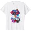 imageTransformers EarthSpark Optimus Prime VS Megatron TShirtWhite