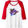 imageTransformers EarthSpark Twitch Character Badge Raglan Baseball TeeRedWhite