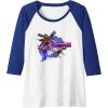 imageTransformers EarthSpark Twitch Character Badge Raglan Baseball TeeRoyal BlueWhite