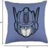 imageTransformers Optimus Prime Big Face Throw Pillow18x18