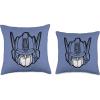 imageTransformers Optimus Prime Big Face Throw Pillow18x18