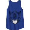 imageTransformers Optimus Prime Vintage Big Face Tank TopRoyal Blue
