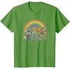 imageTransformers Pride Rainbow Heroes Unite TShirtGrass Green