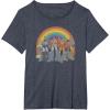 imageTransformers Pride Rainbow Heroes Unite TShirtHeather Blue