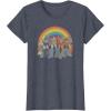 imageTransformers Pride Rainbow Heroes Unite TShirtHeather Blue