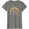 imageTransformers Pride Rainbow Heroes Unite TShirtOlive Heather