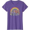 imageTransformers Pride Rainbow Heroes Unite TShirtPurple Heather