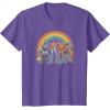 imageTransformers Pride Rainbow Heroes Unite TShirtPurple Heather