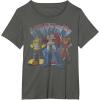 imageTransformers Retro Distressed Kanji Autobots Group Poster TShirtAsphalt Grey