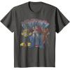 imageTransformers Retro Distressed Kanji Autobots Group Poster TShirtAsphalt Grey