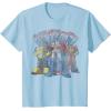 imageTransformers Retro Distressed Kanji Autobots Group Poster TShirtBaby Blue