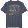 imageTransformers Retro Distressed Kanji Autobots Group Poster TShirtHeather Blue