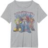 imageTransformers Retro Distressed Kanji Autobots Group Poster TShirtHeather Grey