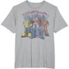 imageTransformers Retro Distressed Kanji Autobots Group Poster TShirtHeather Grey