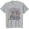 imageTransformers Retro Distressed Kanji Autobots Group Poster TShirtHeather Grey