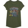imageTransformers Retro Distressed Kanji Autobots Group Poster TShirtOlive Green