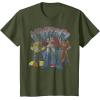 imageTransformers Retro Distressed Kanji Autobots Group Poster TShirtOlive Green