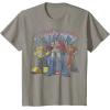 imageTransformers Retro Distressed Kanji Autobots Group Poster TShirtSlate Grey