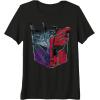 imageTransformers War For Cybertron Decepticon Autobot Split Premium TShirtBlack