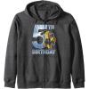 imageTransformers Bumblebee 5th Birthday Vintage Zip HoodieDark Heather Grey