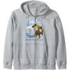 imageTransformers Bumblebee 5th Birthday Vintage Zip HoodieHeather Grey