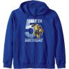 imageTransformers Bumblebee 5th Birthday Vintage Zip HoodieRoyal Blue