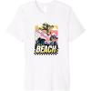 imageTransformers Bumblebee Surfing Lifes A Beach Portrait Premium TShirt
